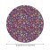 Tablepy tablecloth "Retro toys", round, oxford, elastic band, size 120x120 cm, diameter 75-100 cm