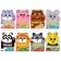 Coloring with stickers set of "kitten and friends", 8 pcs. 12 p.