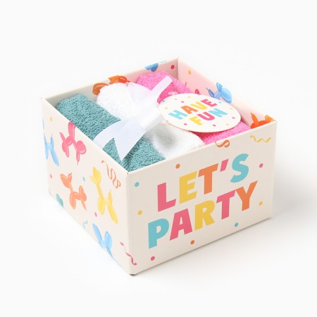 Set of terry towels "Airy ball" 30x30 cm - 3 pcs, cotton 340g/m2-5