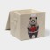 Stellyer box for storage with a lid "Panda in love", 30 × 30 × 28.5 cm