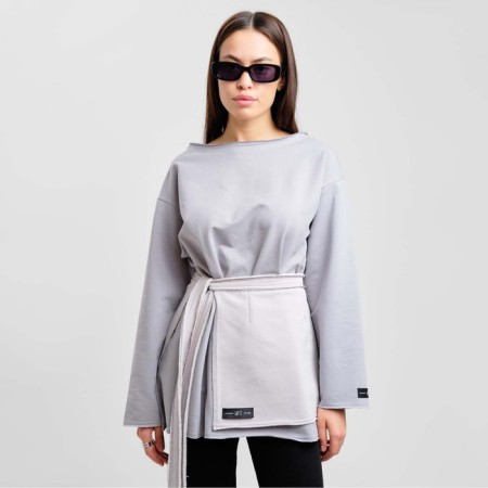 Skirt-Baska Women's Mist, S-M size, Gray color