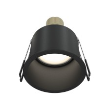 The built-in lamp Technical DL049-01B, 1x50W, 6.8x6.8x5.4 cm, GU10, Black Color Black
