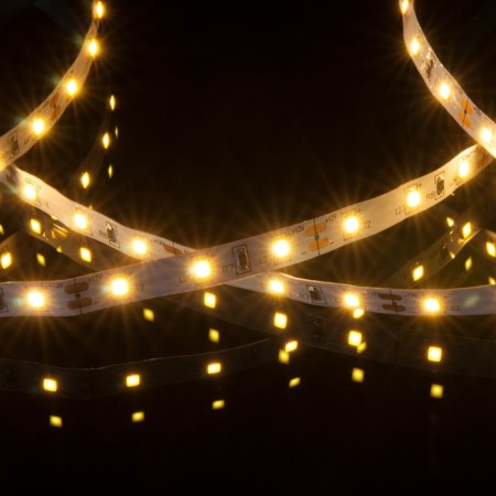 Set of LED tape IP20, 12V 4.8W 60led/m, 2835, glow warm white-2