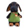Soft toy "Vaxon in a vest with a heart", 25 cm