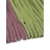 Set of curtains "Canvas", size 200x270 cm, 2 pcs, dusty rose, olive