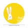 The tablecloth "Easter rabbit", round, oxford, elastic band, size 120x120 cm, diameter 75-100 cm