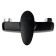 Soul mixer Zein Z3672, single-leaf, without shower set, ABS plastic, black