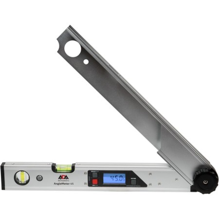 Electronic Anglemeter 45 A00408, 0-225 °, ± 0.1 °, from -10 to +50 ° C, 1 battery 3V,