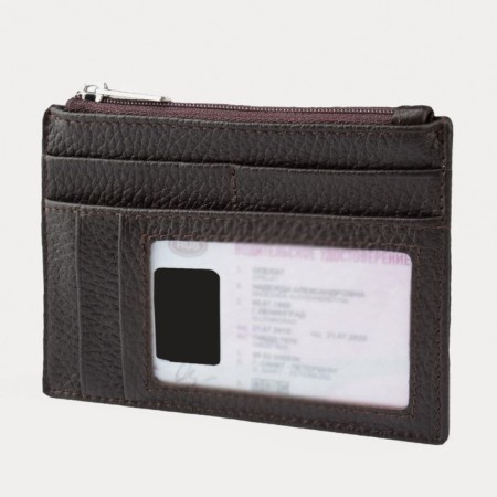 Cover for autocracents with zipper, brown color-1