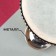 Tambourine "Classic", 16 plates, 25x25x4.5 cm