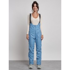 Полукомбинезон женский зимний, размер 48, цвет голубой