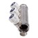 Aqualink threaded manifold, 3/4 "x3/4" x1/2 ", internal/outer, 3 exits, with valves