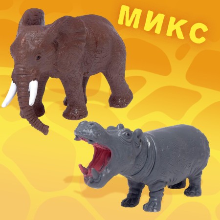 Animal figure "from all over the world-2", mix-6