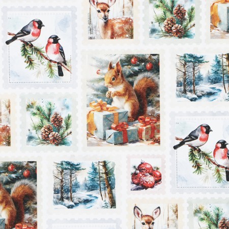 Double -sided craft “New Year's brands”, 70 x 100 cm, New Year-2