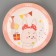 Paper plates "Happy Bunny", 6 pcs.