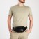 Lightning waist bag, black color