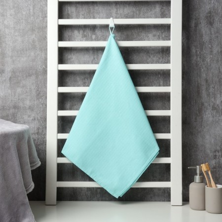 Waffle towel economy and I'm 50*90 cm, col. Heavenly, 100% HL, 200g/m2