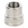The coupling Stout SFT-0006-000134, 1 "x 3/4", internal thread, transition, nickel-plated brass