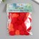 Decor for creativity "Pomponchiki. Scarlet dawn" d = 2.5 cm set 30 pcs
