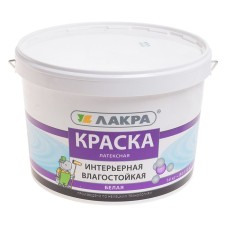 Paint water-dispersion lacra Latex interior moisture-resistant 14kg