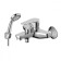 Decoroom DR72036 bath mixer, single -leaf, pouring 185 mm, watering can, chrome