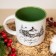 New Year! New Year's ceramic mug “Happy New Year!”, 380 ml, white color