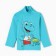 Turtleneck for boys, turquoise color, height 104 cm