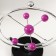 Pendulum "sphere" Planet Color 25 x 22 x 14 cm