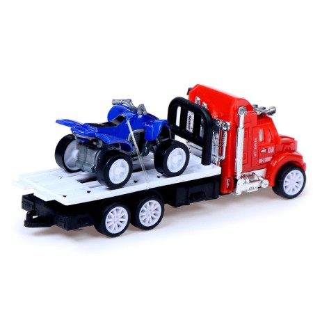 Inertial “tow truck” with ATV, mix-2