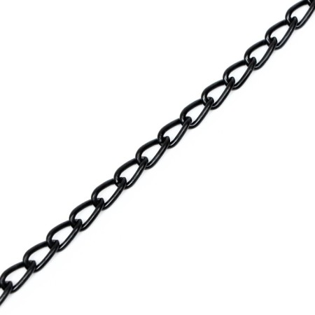 Metal leash, 120 cm x 1.6 mm, black-4