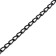 Metal leash, 120 cm x 1.6 mm, black