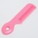 A child’s care set, 5 items (comb, tweezers, scissors, a knipser, saw), pink color