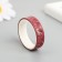 Adhesive tape paper "House in the garden" Width 1 cm winding 2 m set 5 pcs