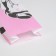 Single -layer "Lady" package, craft, pink, 100 x 60 x 260 mm
