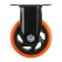 Furniture wheel Cappio, d = 100 mm, pvc coating
