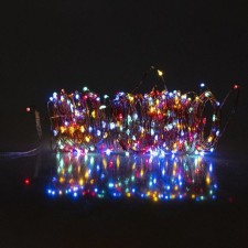 Садовый светодиодный светильник ФАZА, SLR-G03-100M, нить, 100LED, солнечная батарея