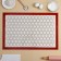 Reinforced rug "pasta", silicone, 60 × 40 cm