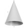 Lamp Bayerlux "cone" 1x40W E14 white 16x16x20cm