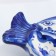 Olno -martyr "fish", gzhel, porcelain, 20x16 cm
