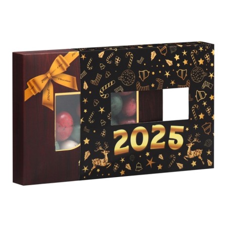 New Year. Chocolate dragee "quail eggs" holiday, 100 g-2