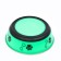 The bowl is round with a non -slip base and print, 450 ml, green