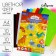 Color felt set, thickness 1 mm, A4 format, soft, 10 sheets, 10 colors, bright colors