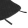 Nabbage in the front seat, velor-premium, size 55 x 150 cm, black