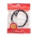 Electric cord with a PVS fork 2x0.75 mm2 3m (black) rexant