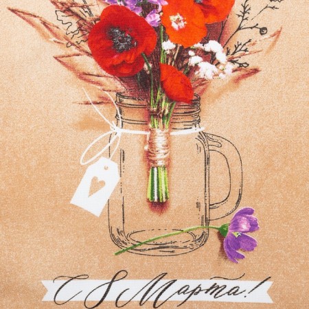 Kitchen towel "From March 8" 34*60 cm-2