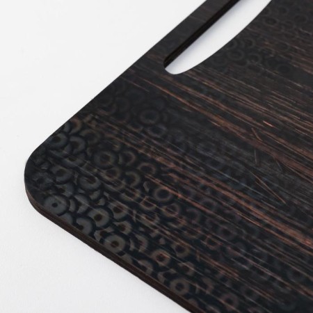 Cutting board is the "gray wood" 36x28 cm-3