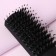 Combing massage, combined bristles, ventilated, 4.4 × 23 cm, black color