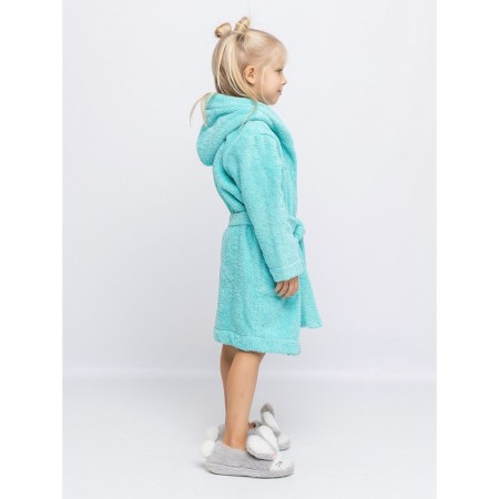 Baby robe, height 104 cm, mint color-1