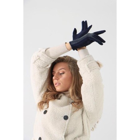 Gloves are female, dimensionless, without insulation, blue color-1