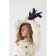 Gloves are female, dimensionless, without insulation, blue color
